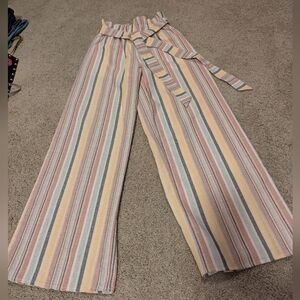 Gilli Wide leg linen pant